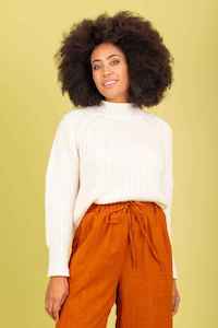 Charlo: CHARLO Kaylee Jumper Cream