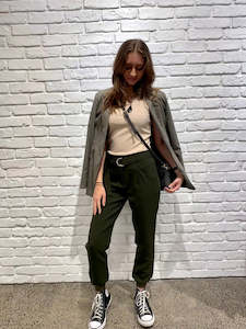 Stitch Ministry: STITCH MINISTRY Hakama Pants Forest