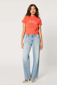 Rollas: ROLLA'S Summer Rose Tee Cherry