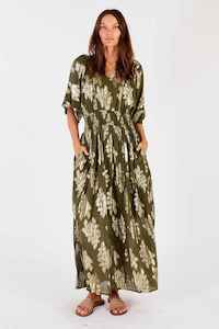 Sale: LULA SOUL San Remo Maxi Dress Olive