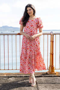 Sale: AUGUSTINE Florence Dress RedF