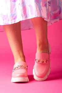 Hey Monday: HEY MON Annie Loafer Pink