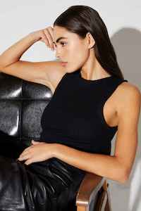 Neuw Denim: NEUW Vivi Singlet Black