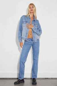 Abrand: ABRAND 99 LR St Katie Jeans OrgBlue