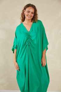 Haven: HAVEN Lipari Kaftan Verde