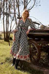 ONCE WAS Marielle Maxi Dress CTapestry