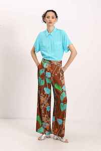 Dixie: DIXIE Espresso Evenings Pants Multi