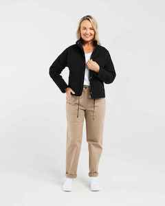 BLACKSTONE Helene Quilted Jacket Black