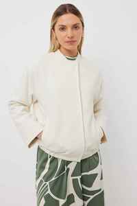 Tuesday Label: TUESDAY Anderson Bomber IvoryW