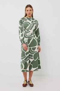 TUESDAY Kobi Dress SageGeo