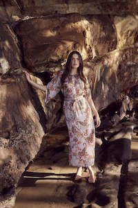 Tuesday Label: TUESDAY Drape Dress TPink