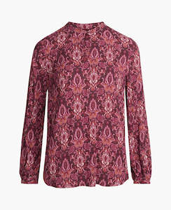 NOA NOA Bina Paisley Blouse Pink
