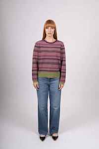 B&L Fairisle Pullover Wasabi Co