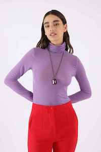 Dixie: DIXIE Skivvy Top Violet