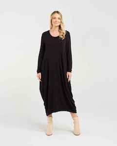 Black Stone: BLACKSTONE Tabitha CashB Dress Black