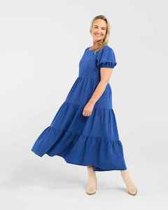 BLACKSTONE Jo Tiered Dress FDusk