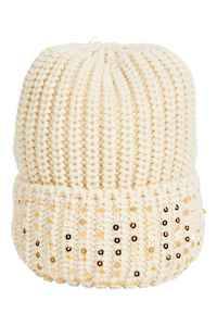 Eb Ive: EB&IVE Santani Beanie Ecru