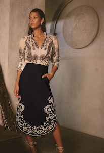 Skirts: ONCE WAS Cascadia Skirt Black