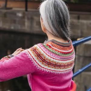 ERIBE Alpine Sweater Pink Lily (short)