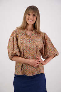 Shirts: BRIARWOOD Sophia Shirt LLeaf