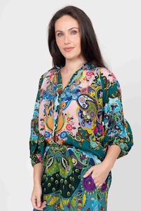 Shirts: AUGUSTINE Noah Crepe Shirt Retro