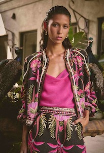 Jackets: ONCE WAS Arabella Jacket Black