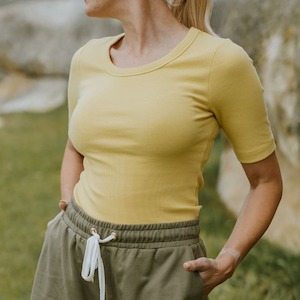 Moke: MOKE Mezz Tee Lemongrass