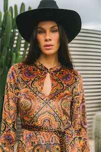 NLB Elixir Maxi Dress Ember