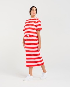 BLACKSTONE Remy Boxy Tee RedPink