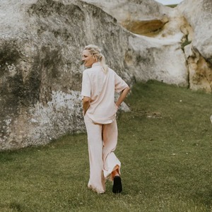 Our Full Range: MOKE Bowie Pants Dusty Rose