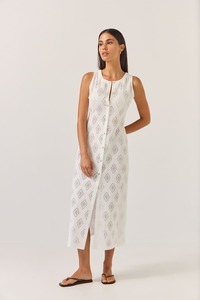 Our Full Range: TUESDAY Sage Dress Diamond Ivory