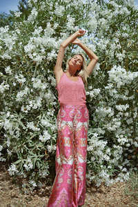 Pants: MOLLY BRACKEN Woven Pants PinkDaphne