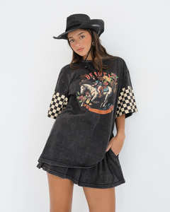 PAPER HEART Saddle Up Tee SWBlack