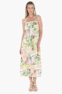 Jump: JUMP Tiger Island RicRac Dress Multi