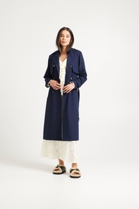 TUESDAY Trench Coat DNavy
