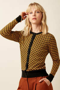 Knitwear: KING LOUIE Frio Cardy CabRed