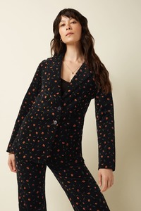 King Louie: KING LOUIE Bibi Velvet Blazer NivalBl