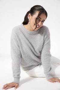 Knitwear: HAVEN Hakuba Jumper Silver