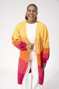 Knitwear: HAVEN Valenza Cardy Sunrise