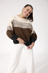 Knitwear: HAVEN Valenza Jumper Natural