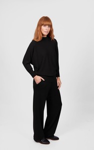 Bridge Lord: B&L Dolman 3/4Sl Pullover Black