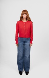 Bridge Lord: B&L Marnie Cropped Cardy Cayenne