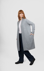 Bridge Lord: B&L Longline RibTr Cardy MGrey