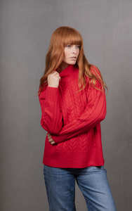 Bridge Lord: B&L Cable Raglan Pullover Cay