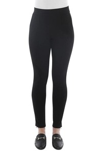 JUMP Slim Ponte Pants Black