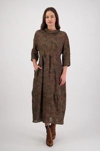 BRIARWOOD Rowena Ramie Dress VintFloral