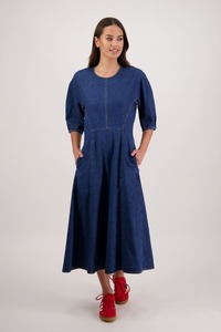Dresses: BRIARWOOD Rizzo Dress Denim
