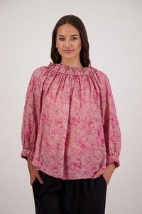 Tops: BRIARWOOD Annabella Top Pink Floral