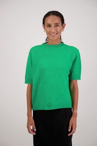 Tops: BRIARWOOD Fleur Knit Top Green