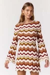 NLB Amara Mini Dress Maplewood